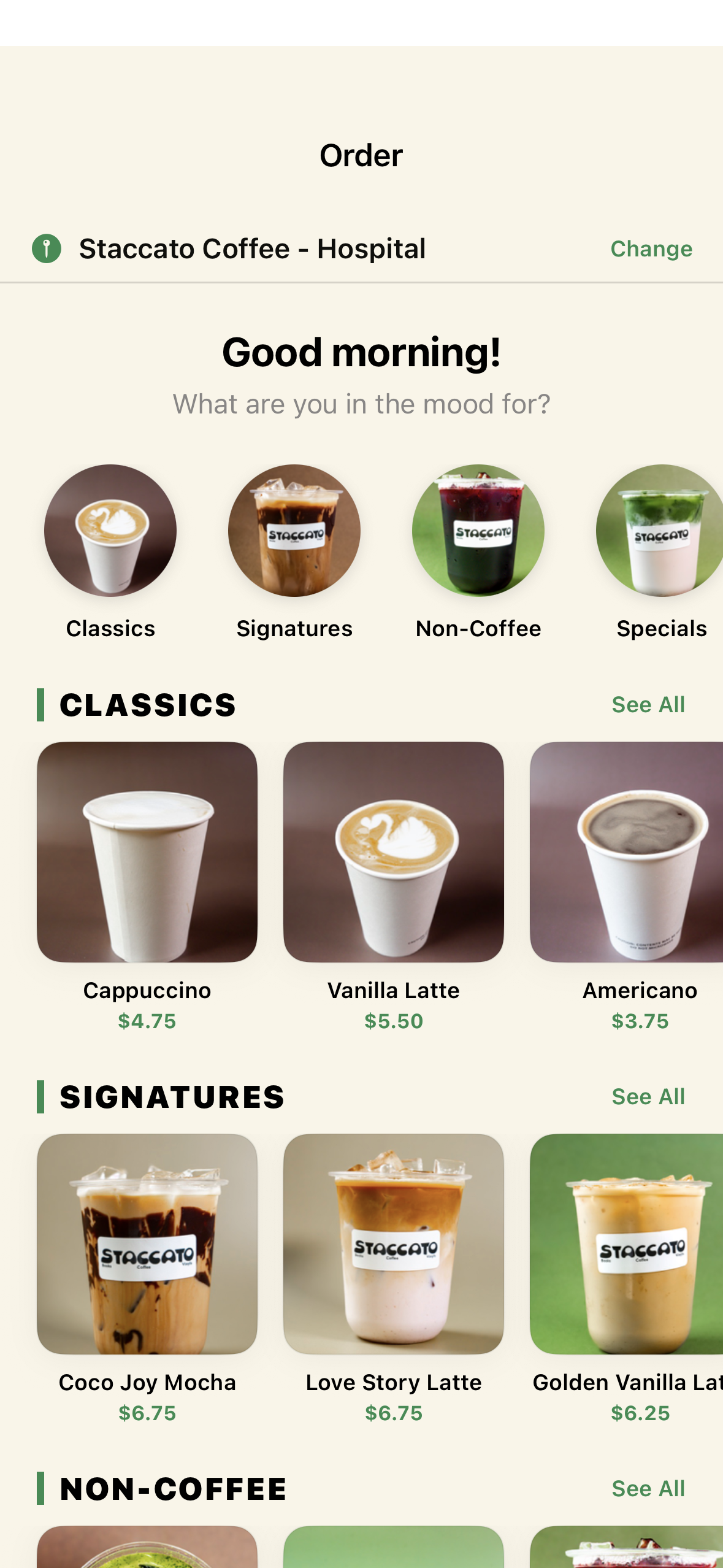 Order Categories